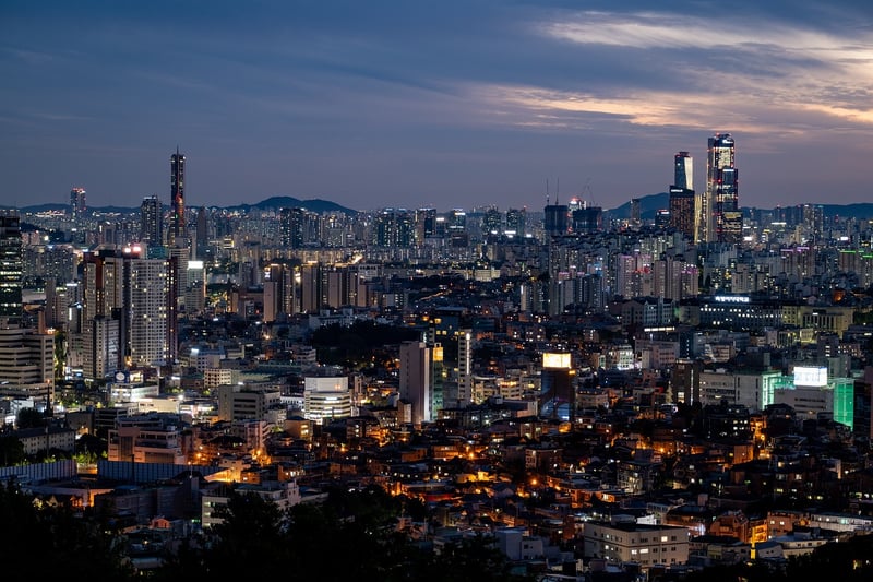 Seoul City Skyline